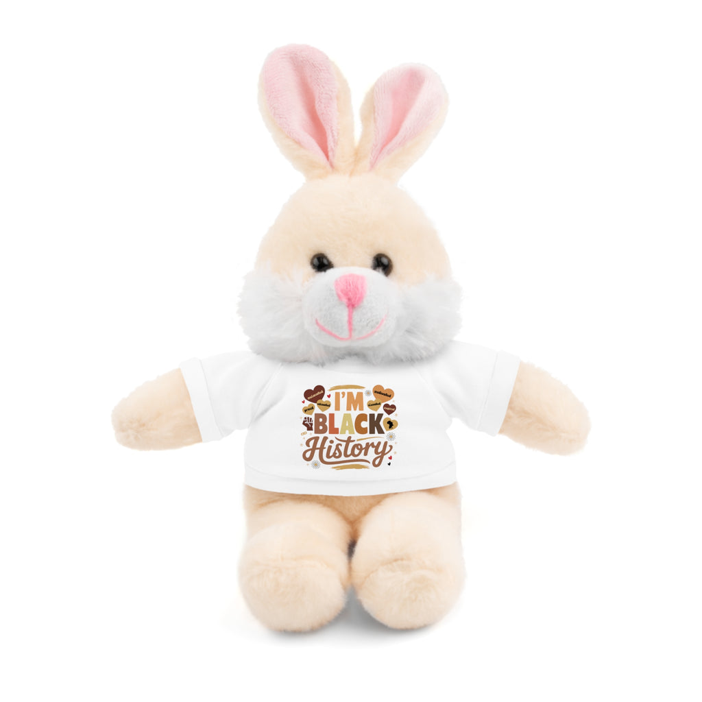 I'm Black History Stuffed Animals with Tee - NGOWE STORE
