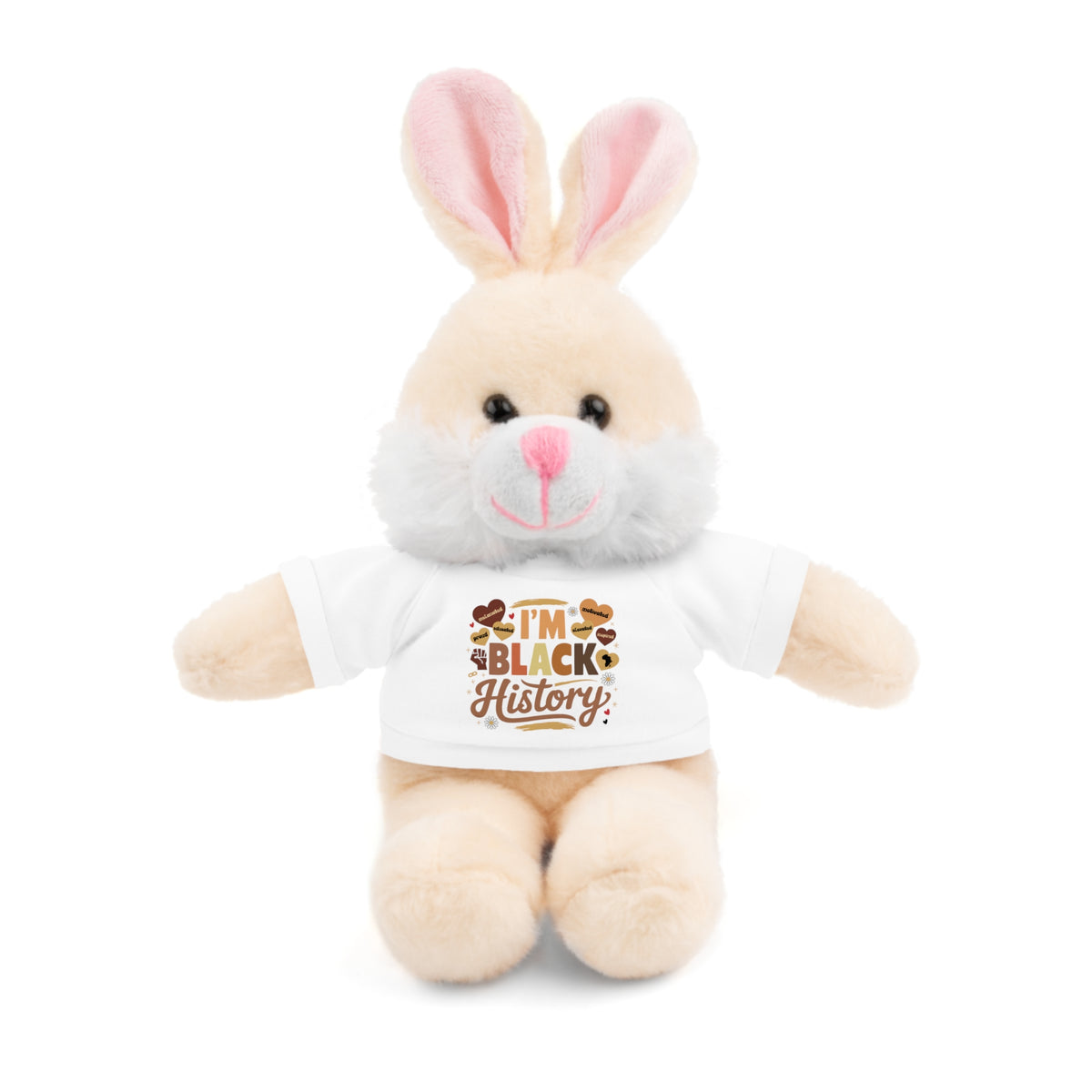 I'm Black History Stuffed Animals with Tee - NGOWE STORE
