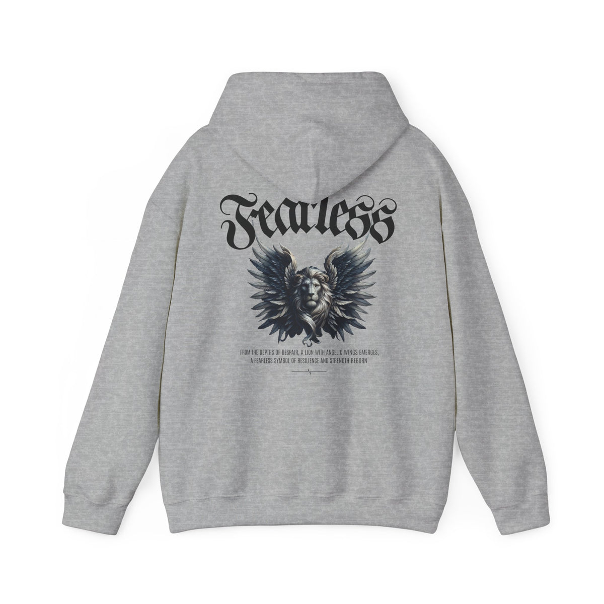 Fearless Lion Wings Unisex Heavy Blend™ Hooded Sweatshirt - NGOWE STORE