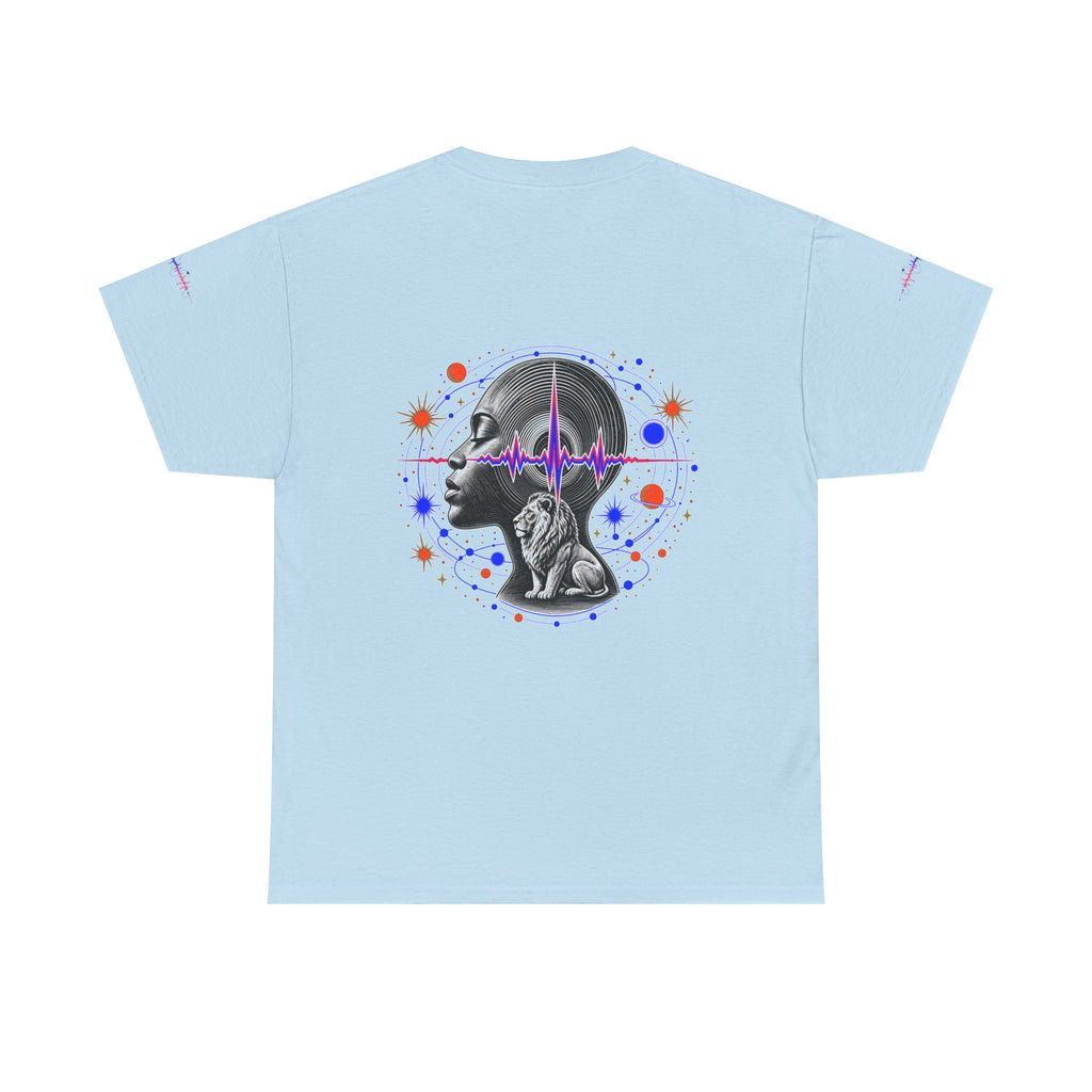 Fearless Frequency Graphic T-Shirt - Unisex Heavy Cotton Tee - NGOWE STORE