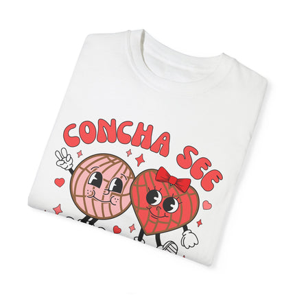 Concha See I Love YouUnisex Garment-Dyed T-shirt