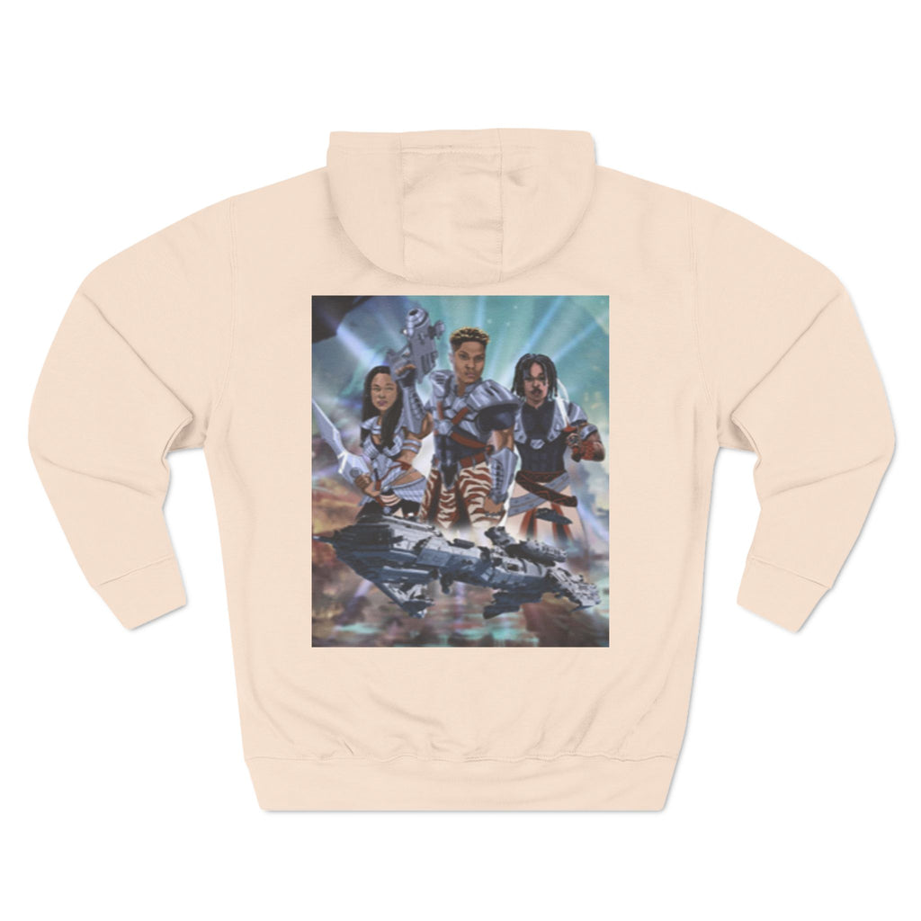 Fearless Warriors For Change Three-Panel Fleece Hoodie - NGOWE STORE