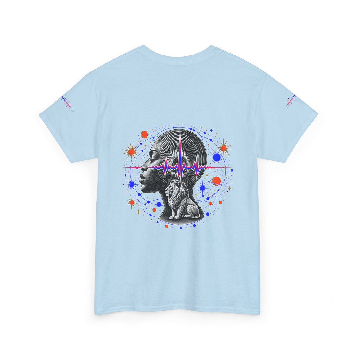 Fearless Frequency Graphic T-Shirt - Unisex Heavy Cotton Tee - NGOWE STORE