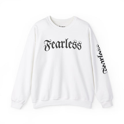 Fearless Lion Angel Unisex Heavy Blend™ Crewneck Sweatshirt