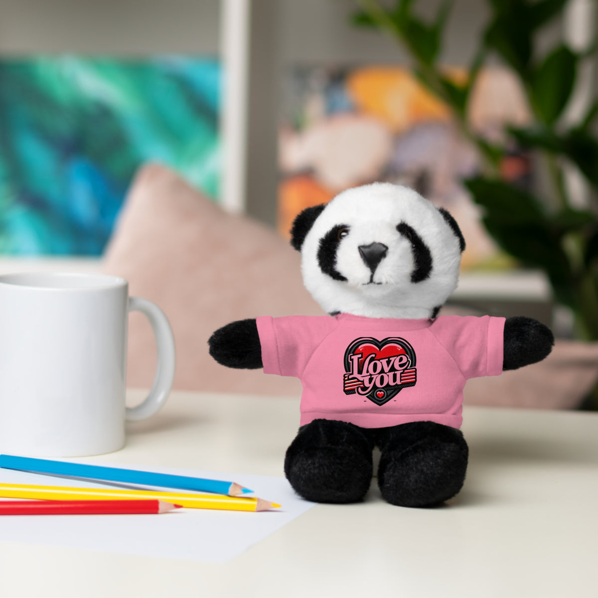 I Love You Stuffed Animals with Tee - NGOWE STORE