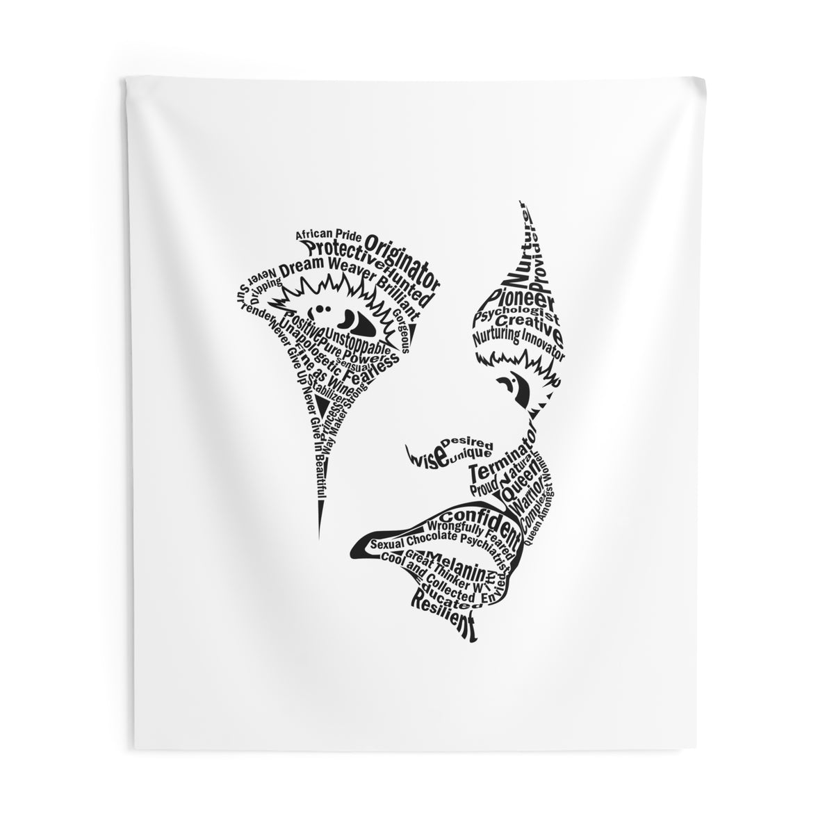 Word Art Indoor Wall Tapestries - NGOWE STORE