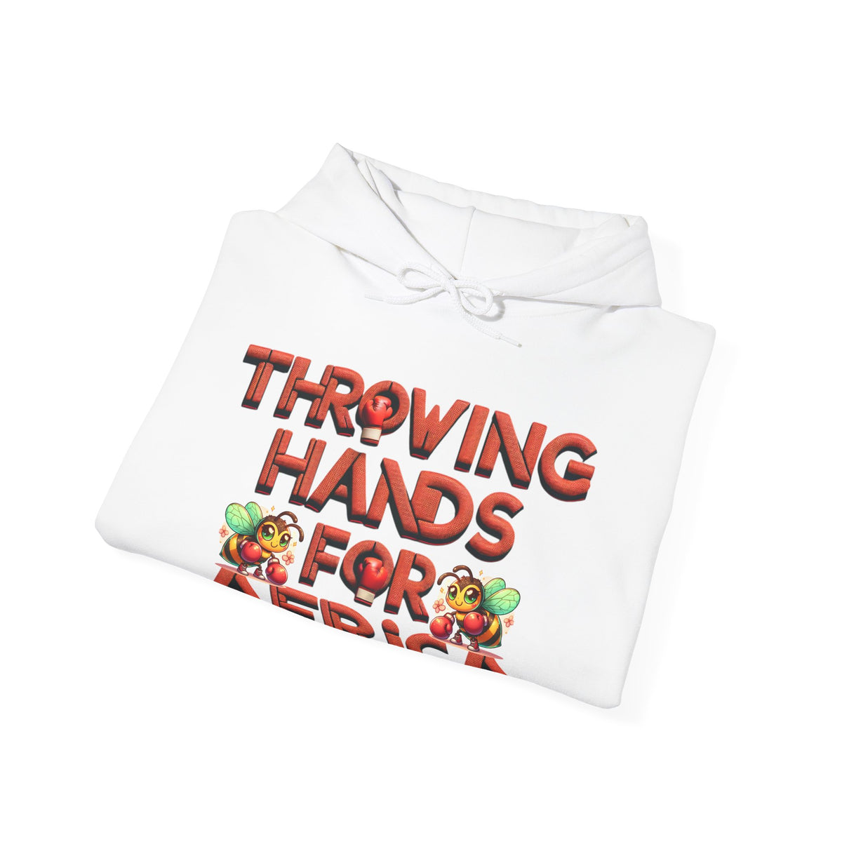 Throwing Hands For Africa Unisex Heavy Blend™ Hooded Sweatshirt - NGOWE STORE