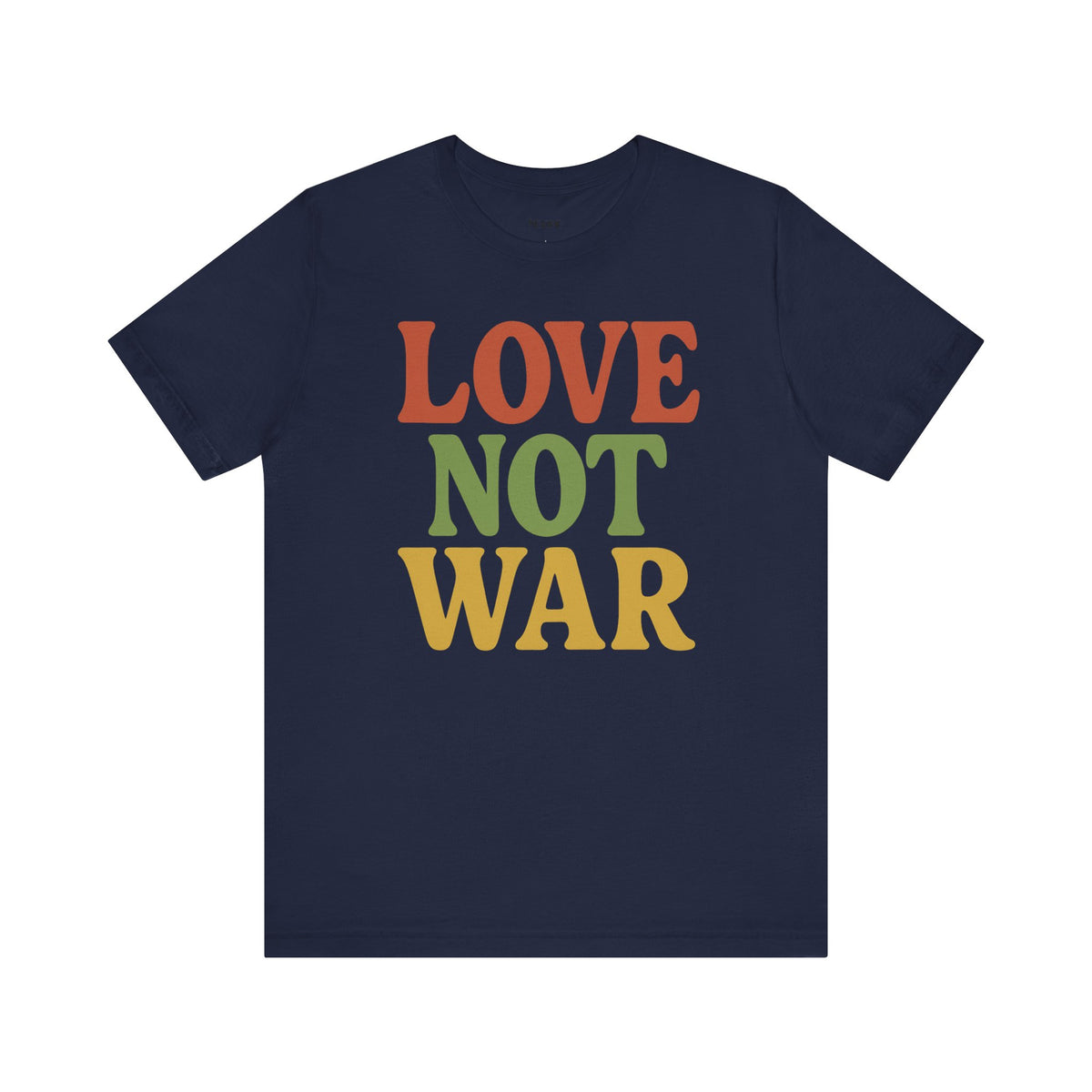 Bun Dem Summer 2025 Love Not War Unisex Tee, Summer Vibes T-Shirt, Festival Shirt, Casual Wear, Peace Tee, Gift for Music Lovers - NGOWE STORE