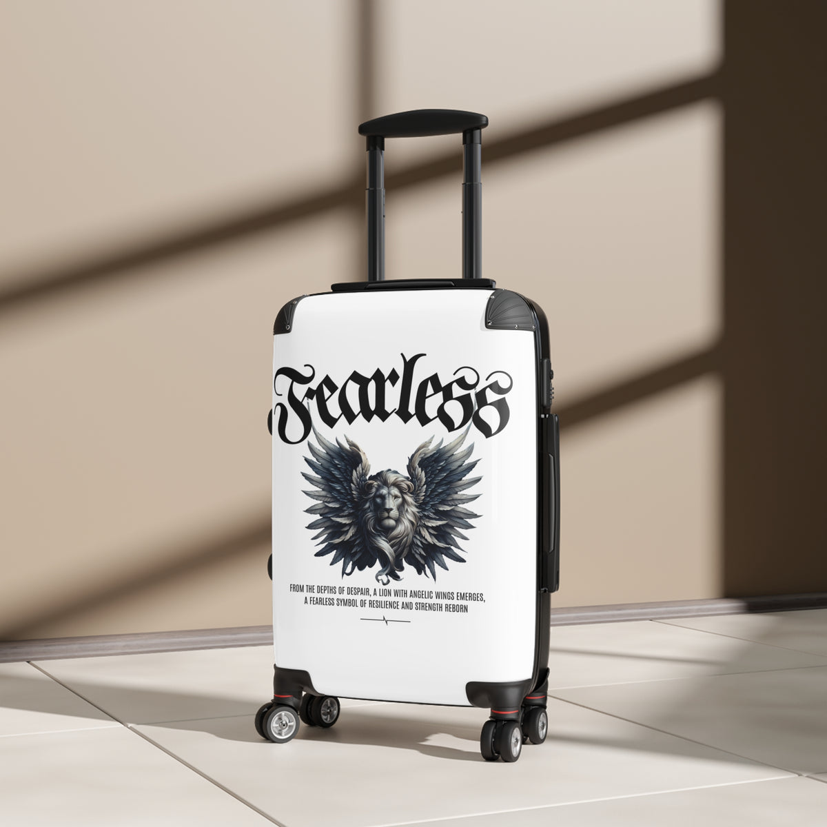 Fearless Lion Wings Suitcase - NGOWE STORE