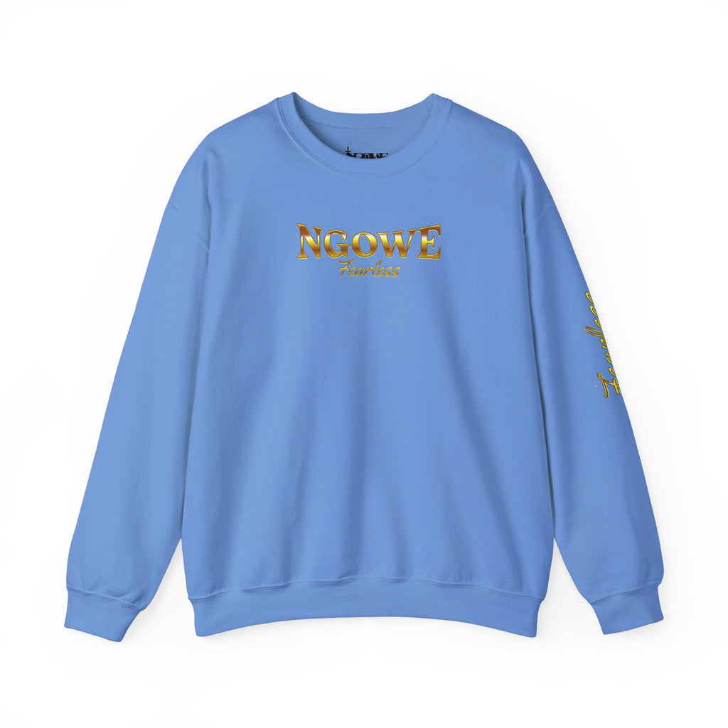A Fearless Lion is Savage Unisex Heavy Blend™ Crewneck Sweatshirt - NGOWE STORE