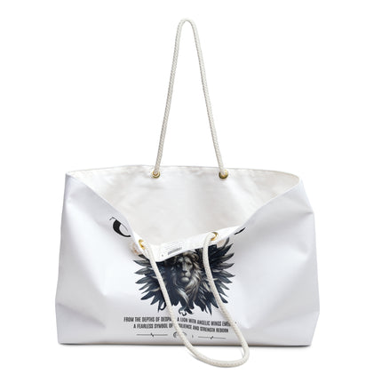 Fearless Lion Angel Weekender Bag - NGOWE STORE