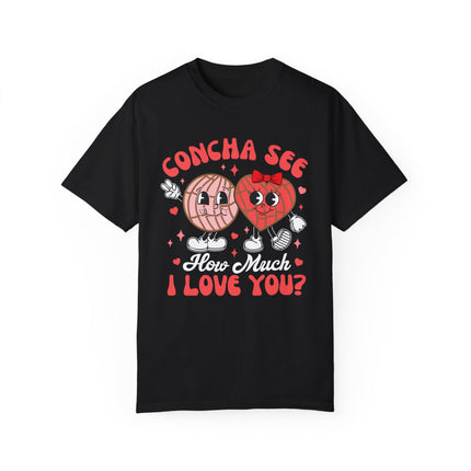 Concha See I Love YouUnisex Garment-Dyed T-shirt