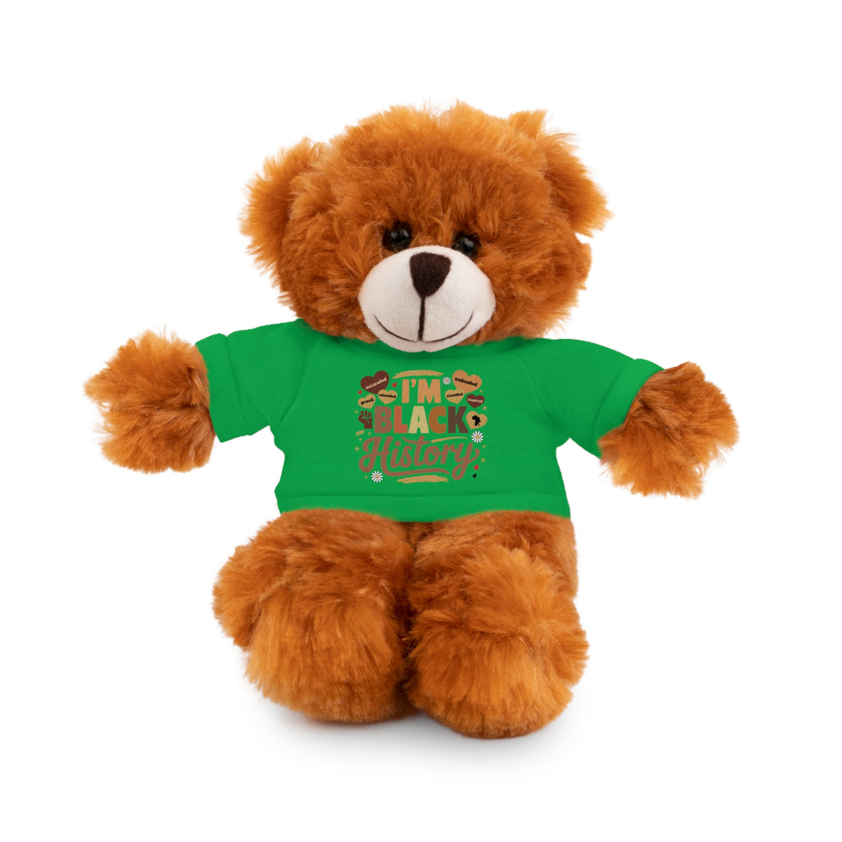 I'm Black History Stuffed Animals with Tee - NGOWE STORE