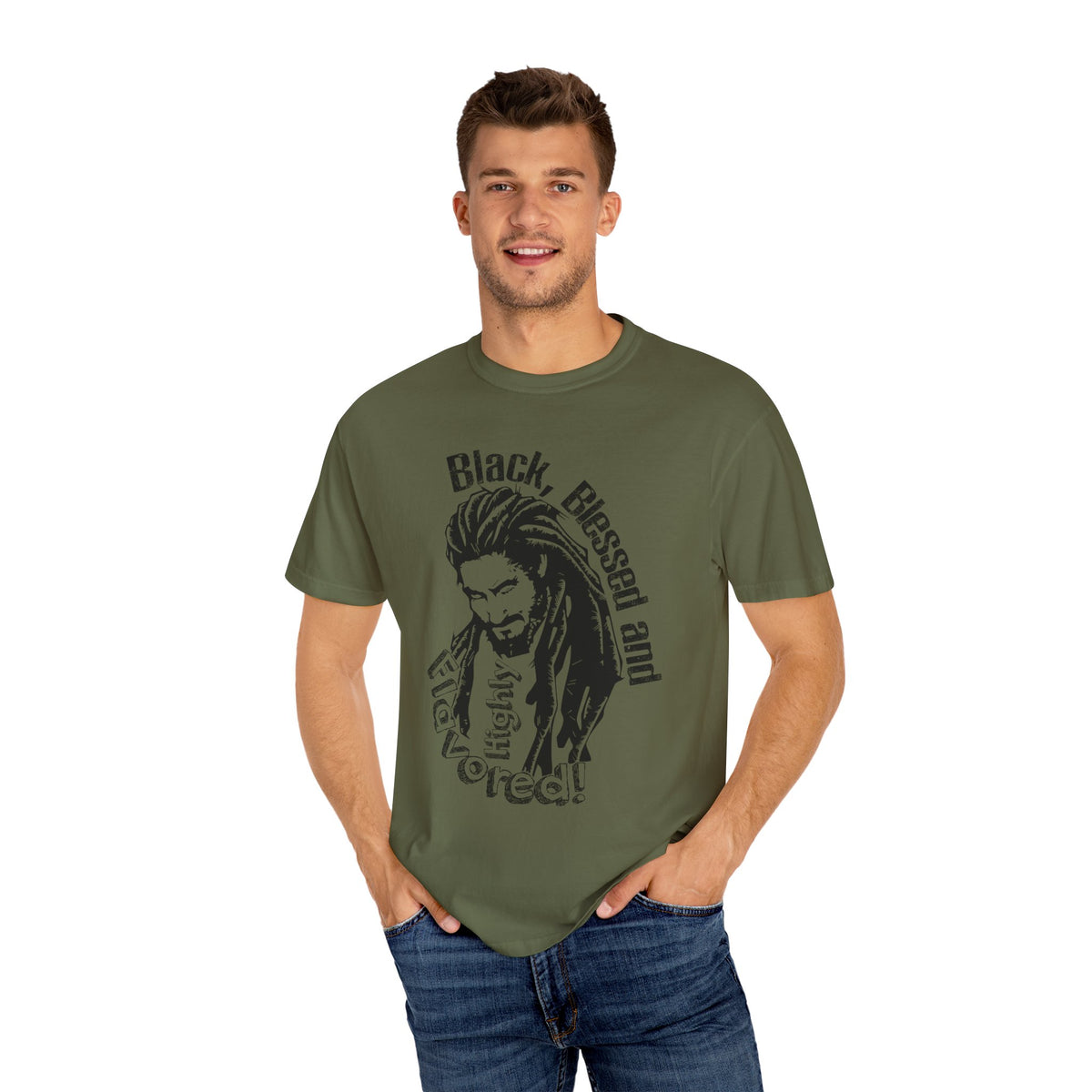 Highly Blessed Unisex Garment-Dyed T-shirt - NGOWE STORE