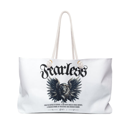 Fearless Lion Angel Weekender Bag - NGOWE STORE