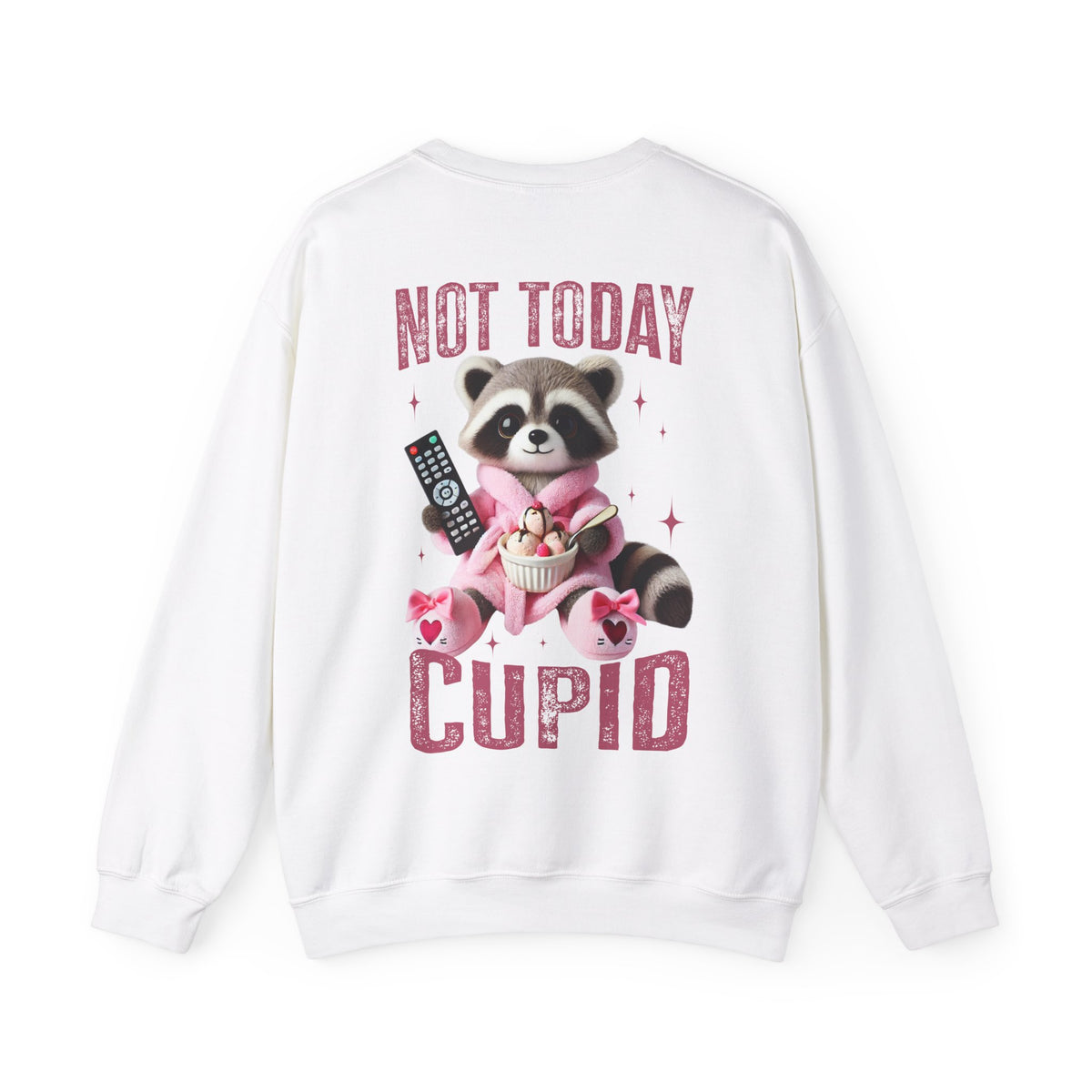 Not Today Cupid Unisex Heavy Blend™ Crewneck Sweatshirt - NGOWE STORE