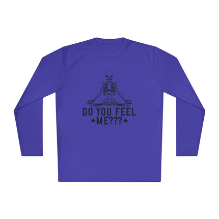 Do You Feel Me Unisex Lightweight Long Sleeve Tee - NGOWE STORE