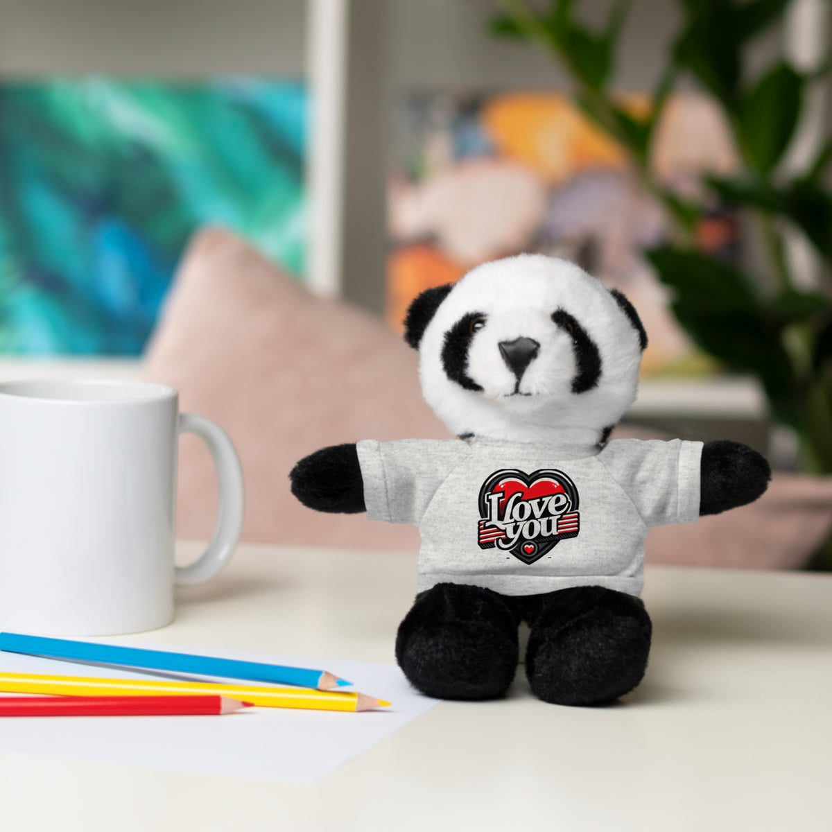 I Love You Stuffed Animals with Tee - NGOWE STORE