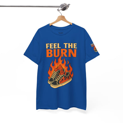 Bun Dem Summer Feel the Burn Graphic Tee Empire Edition, Casual Wear, Unisex Cotton Shirt, Fitness Gift, Streetwear Outfit, Retro Style Tee - NGOWE STORE
