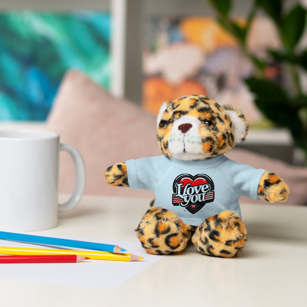 I Love You Stuffed Animals with Tee - NGOWE STORE