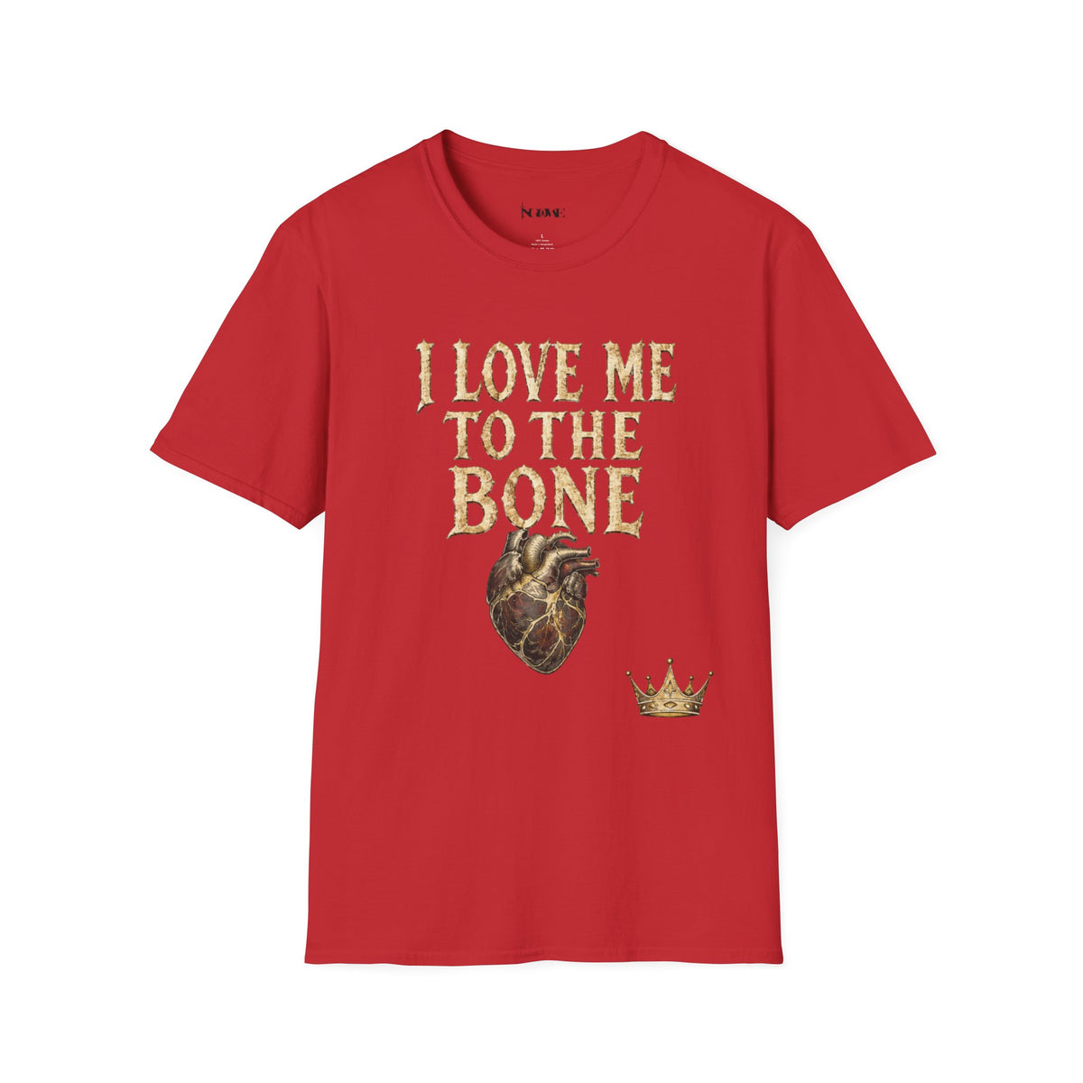 LOVE ME TO THE BONE™ Unisex Softstyle T-Shirt | FIRE 6 RED™ - NGOWE STORE