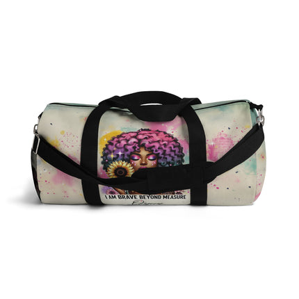 I Am Brave Affirmation Duffel Bag