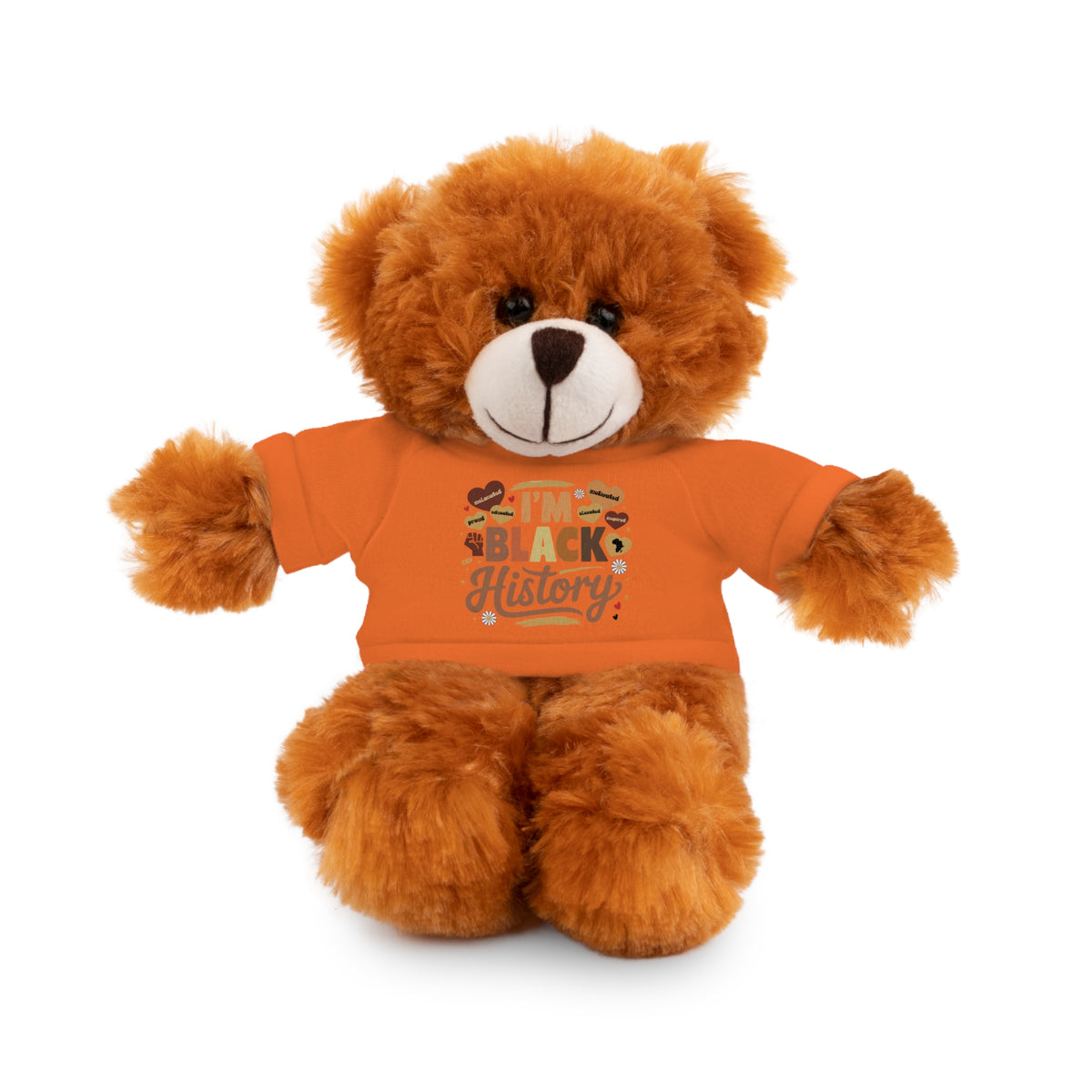 I'm Black History Stuffed Animals with Tee - NGOWE STORE