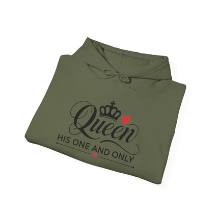 Queen Unisex Heavy Blend™ Hooded Sweatshirt - His One and Only