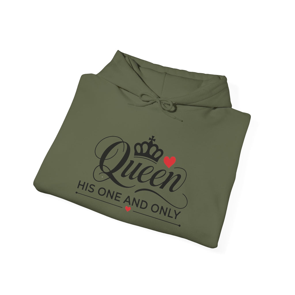 Queen Unisex Heavy Blend™ Hooded Sweatshirt - His One and Only - NGOWE STORE