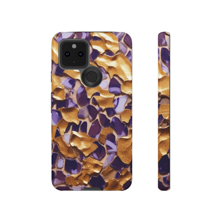 Gold and Purple Tough Cases