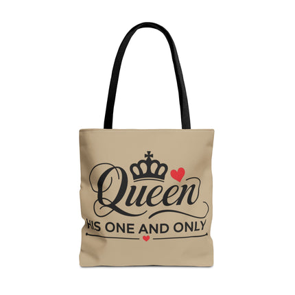 Queen His One and Only Tote Bag (AOP)