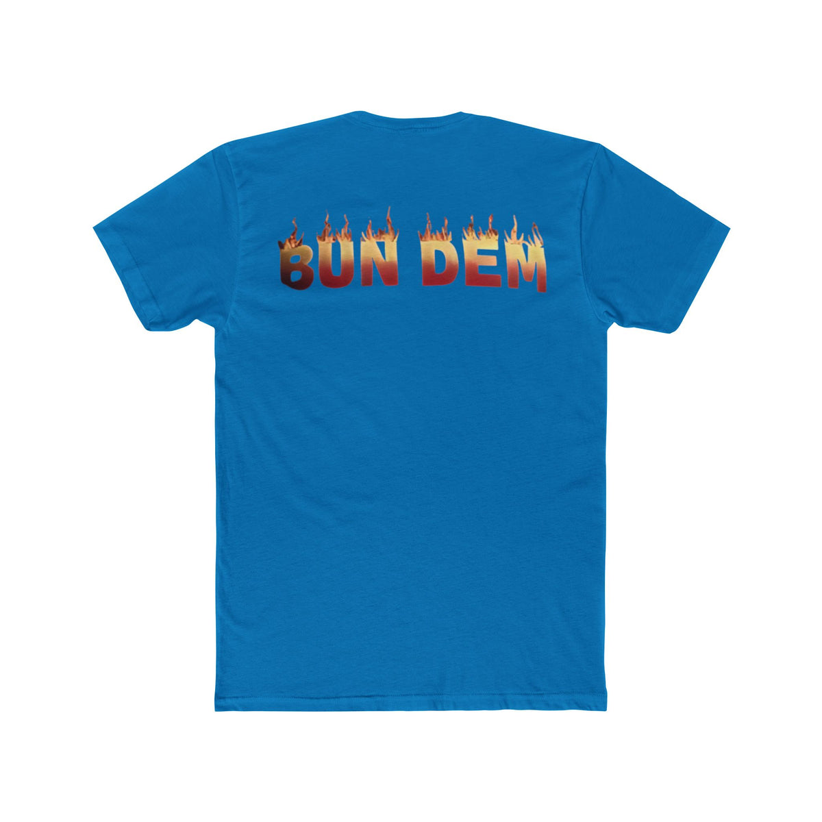 Revolutionary Unisex Cotton Crew Tee - 'The Revolution Is Now!' and 'BUN DEM' Design - NGOWE STORE