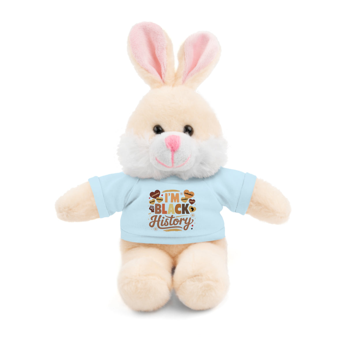 I'm Black History Stuffed Animals with Tee - NGOWE STORE