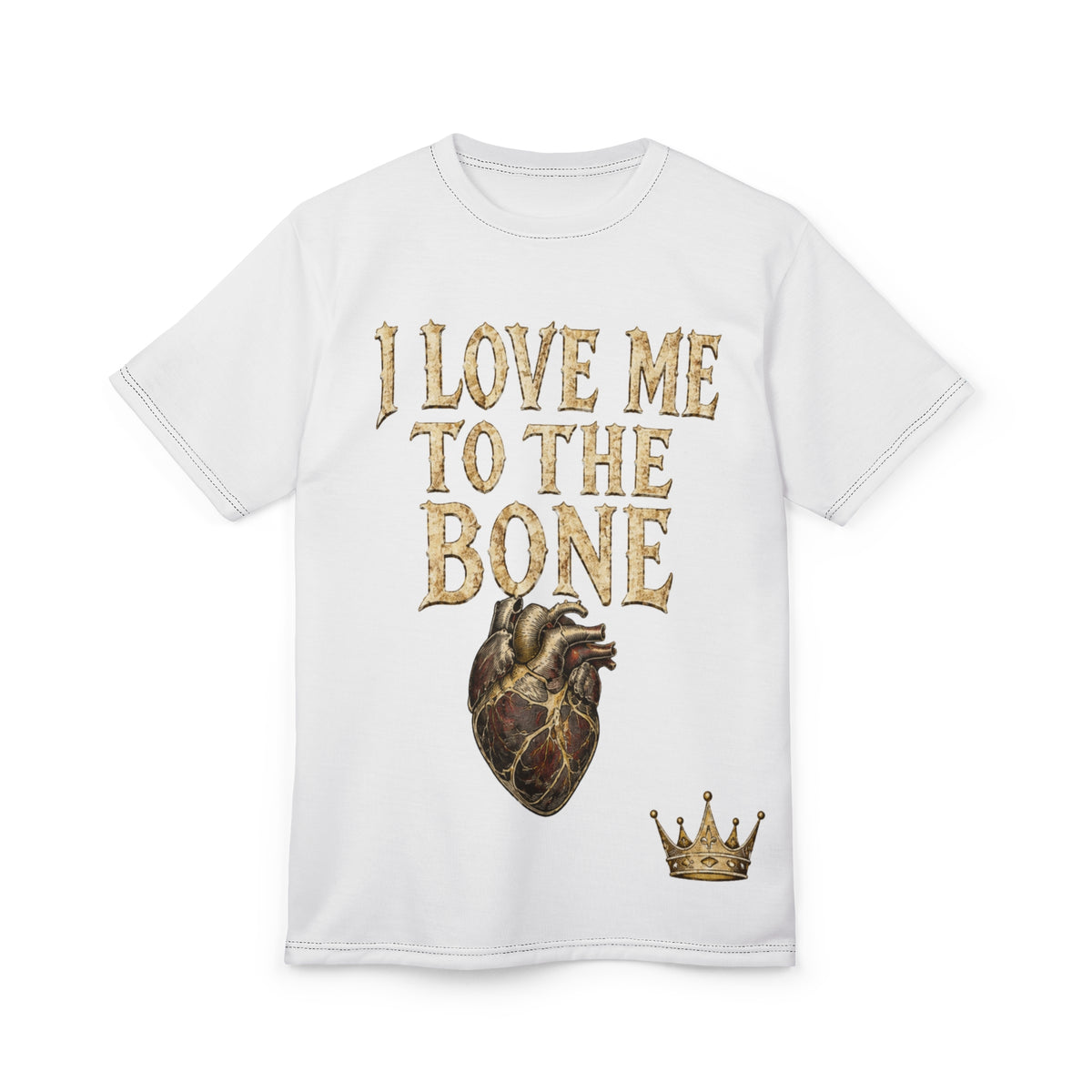 LOVE ME TO THE BONE™ Unisex Graphic T-Shirt | FIRE 6 RED™ - NGOWE STORE