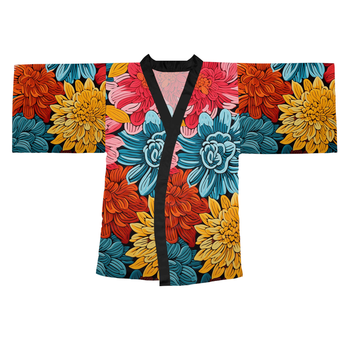 Long Sleeve Kimono Robe (AOP) - NGOWE STORE