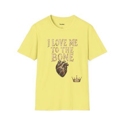 LOVE ME TO THE BONE™ Unisex Softstyle T-Shirt | FIRE 6 RED™