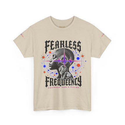 Fearless Frequency Graphic T-Shirt - Unisex Heavy Cotton Tee