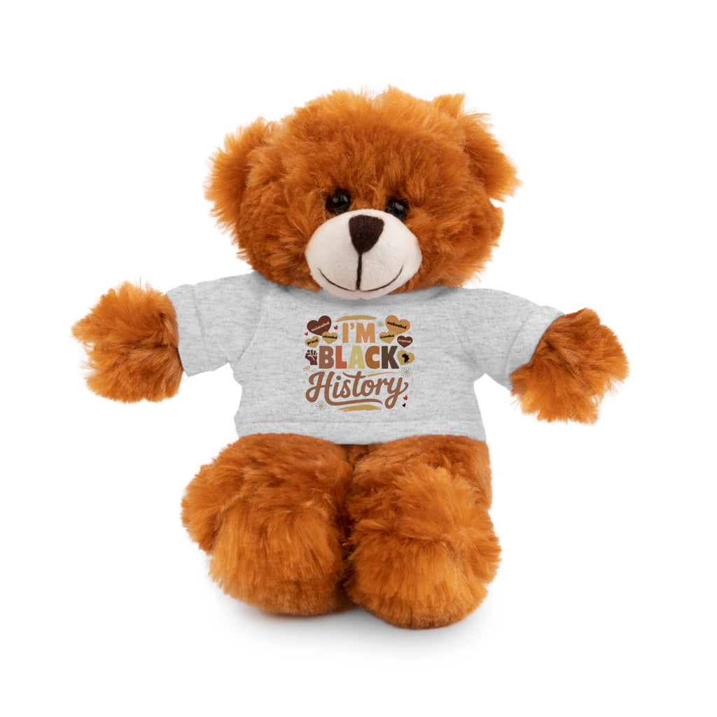 I'm Black History Stuffed Animals with Tee - NGOWE STORE