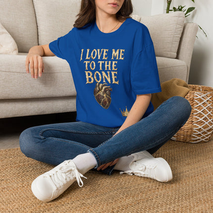 LOVE ME TO THE BONE™ Unisex Softstyle T-Shirt | FIRE 6 RED™