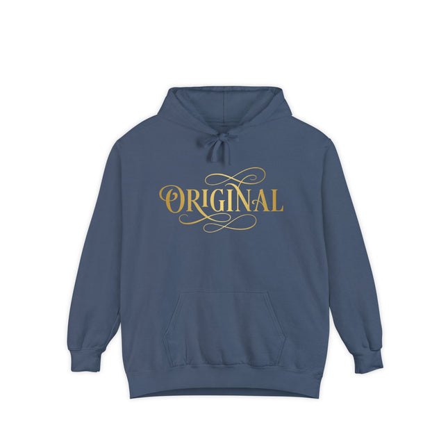 Original Royalty Hoodie – Denim Edition Unisex Pullover Garment-Dyed Hoodie