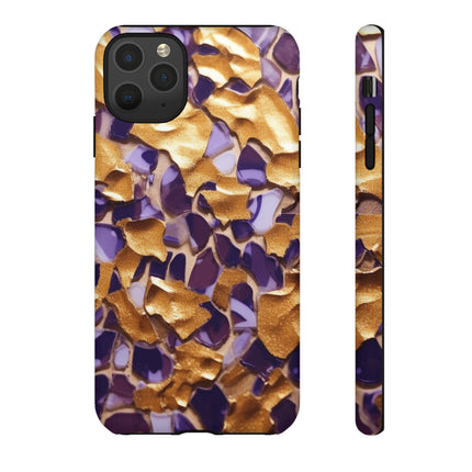 Gold and Purple Tough Cases