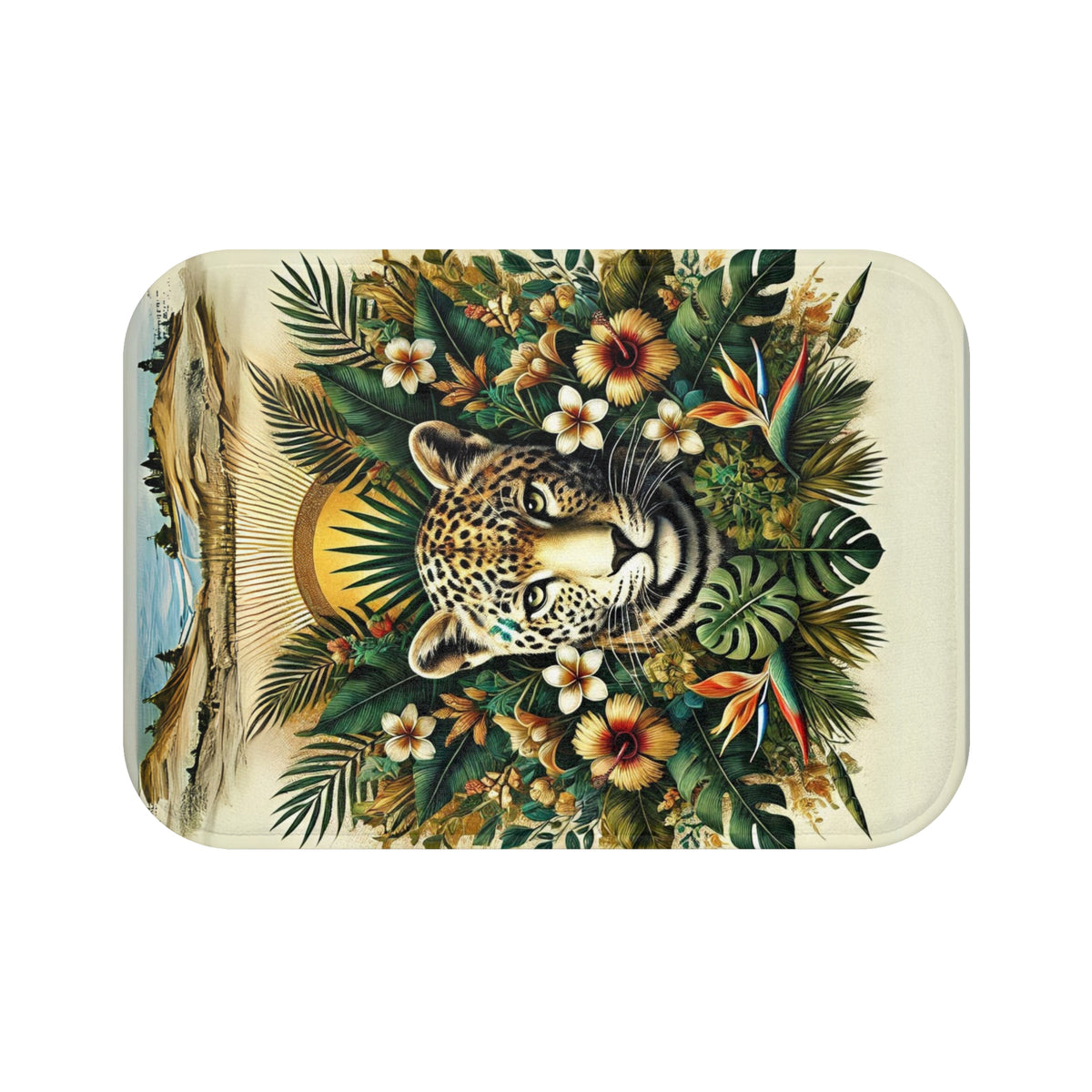 Jaguar Print Bath Mat - NGOWE STORE