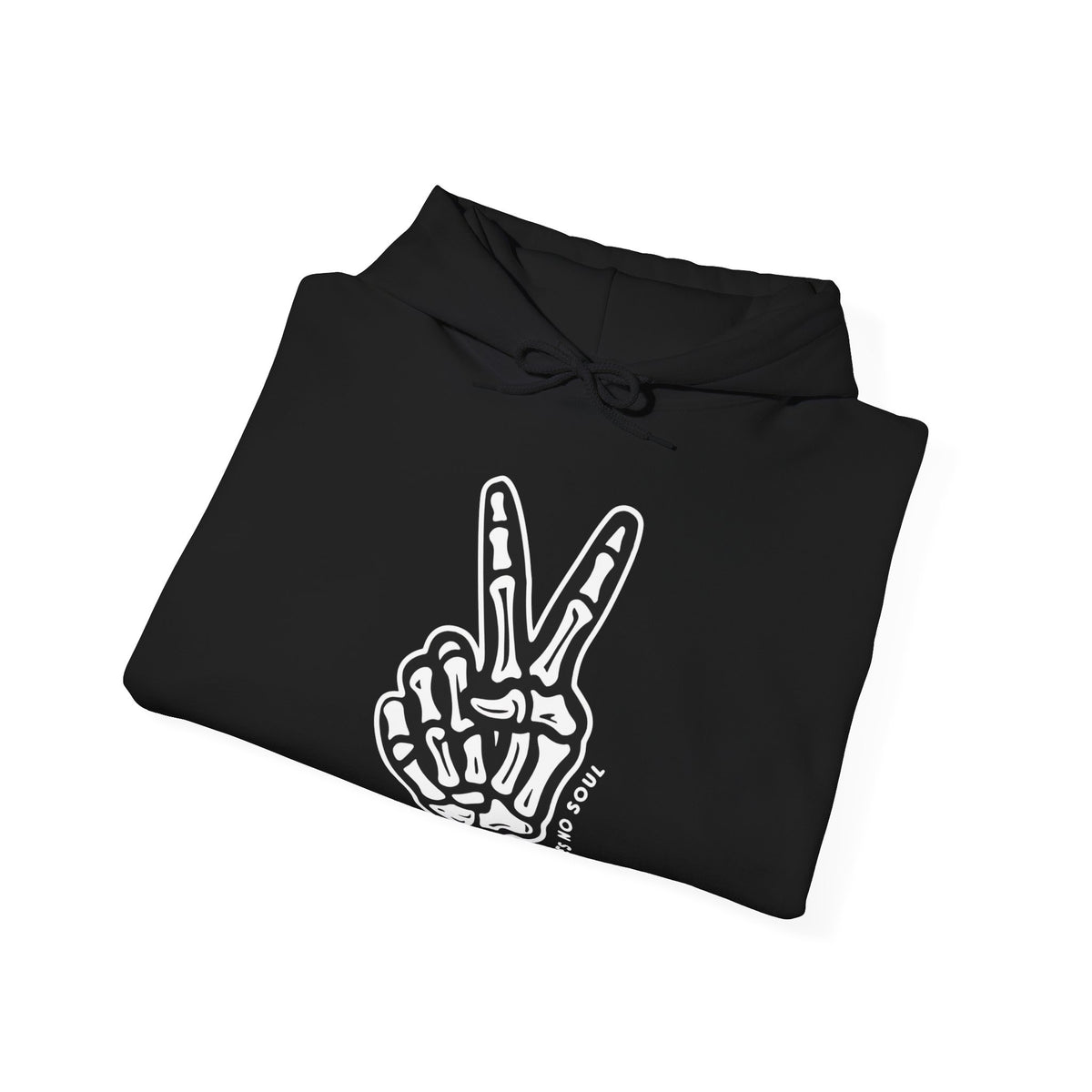 Peace Bone No Soul Unisex Heavy Blend™ Hooded Sweatshirt - NGOWE STORE