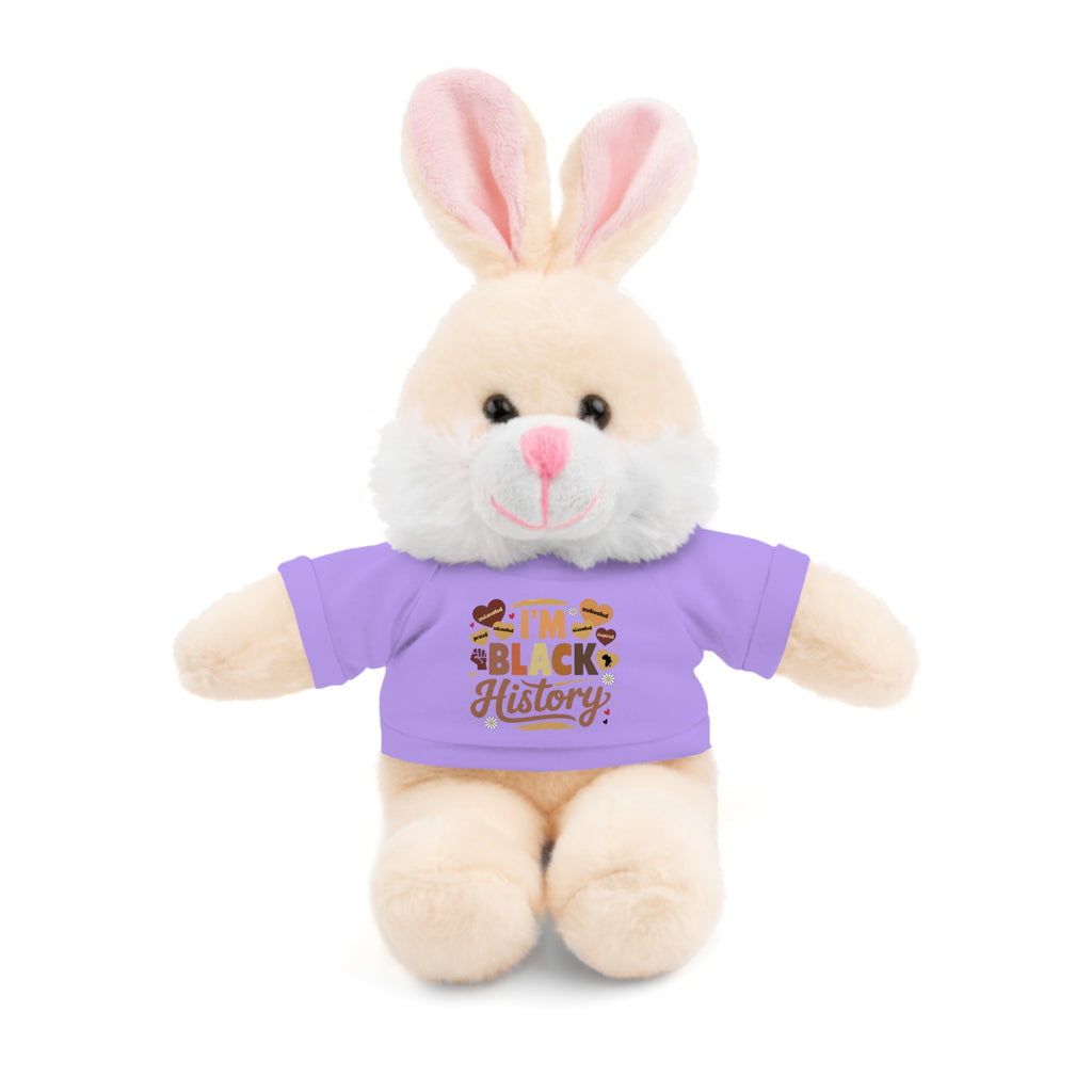 I'm Black History Stuffed Animals with Tee - NGOWE STORE