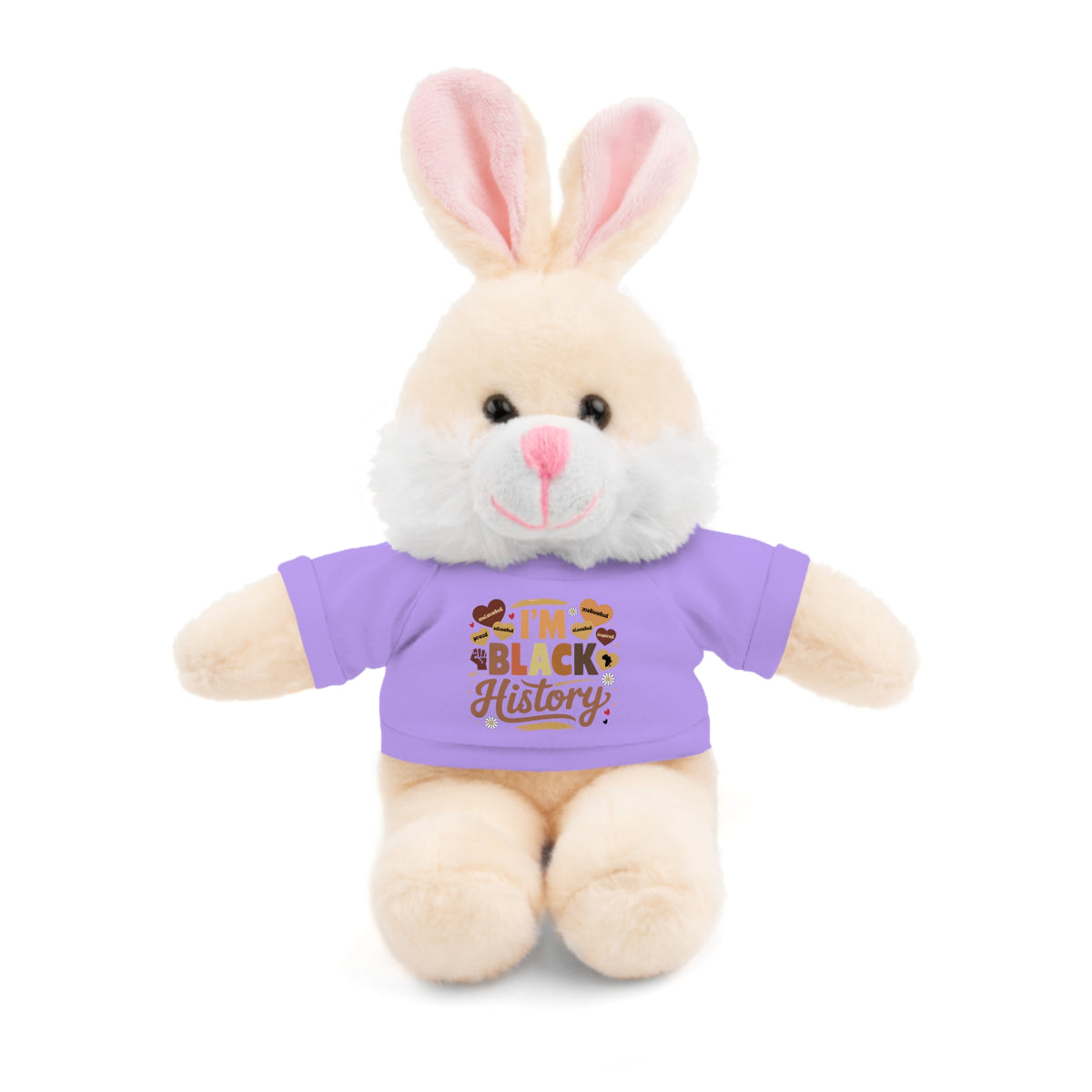 I'm Black History Stuffed Animals with Tee - NGOWE STORE