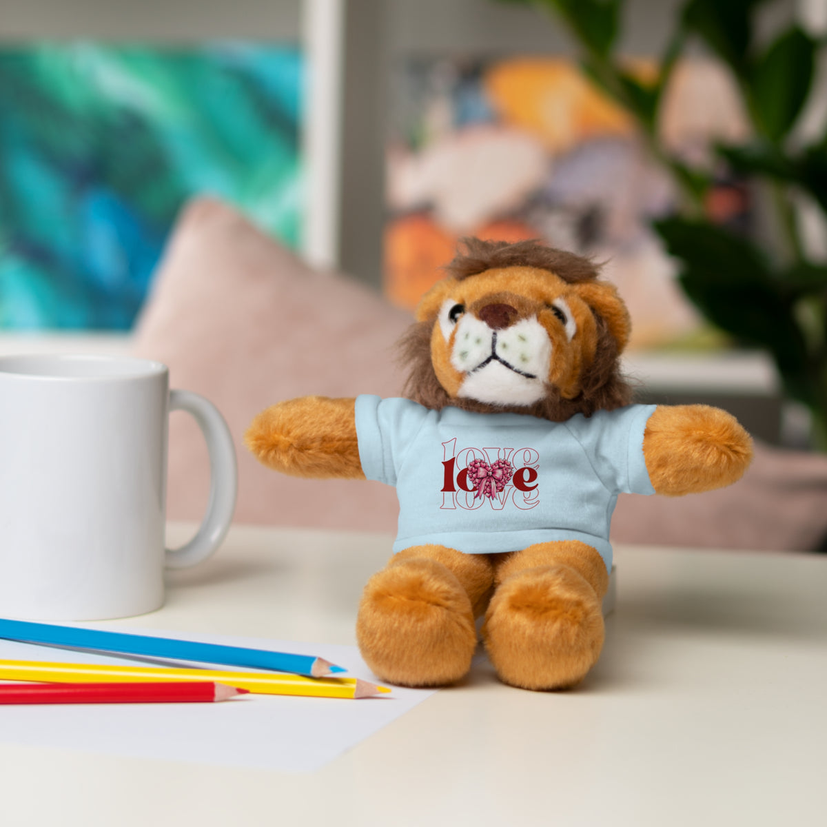 Lovers Stuffed Animals with Tee - NGOWE STORE