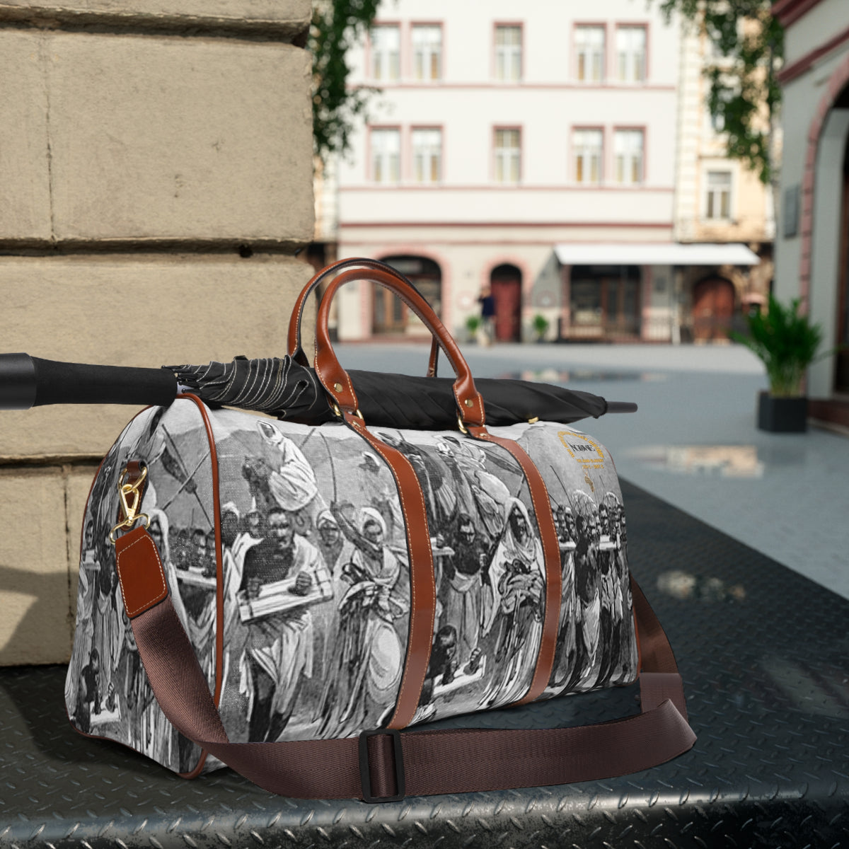 Arabic Slave Trade Vintage Waterproof Travel Bag - Stylish and Durable Carry On for Adventurers - NGOWE STORE