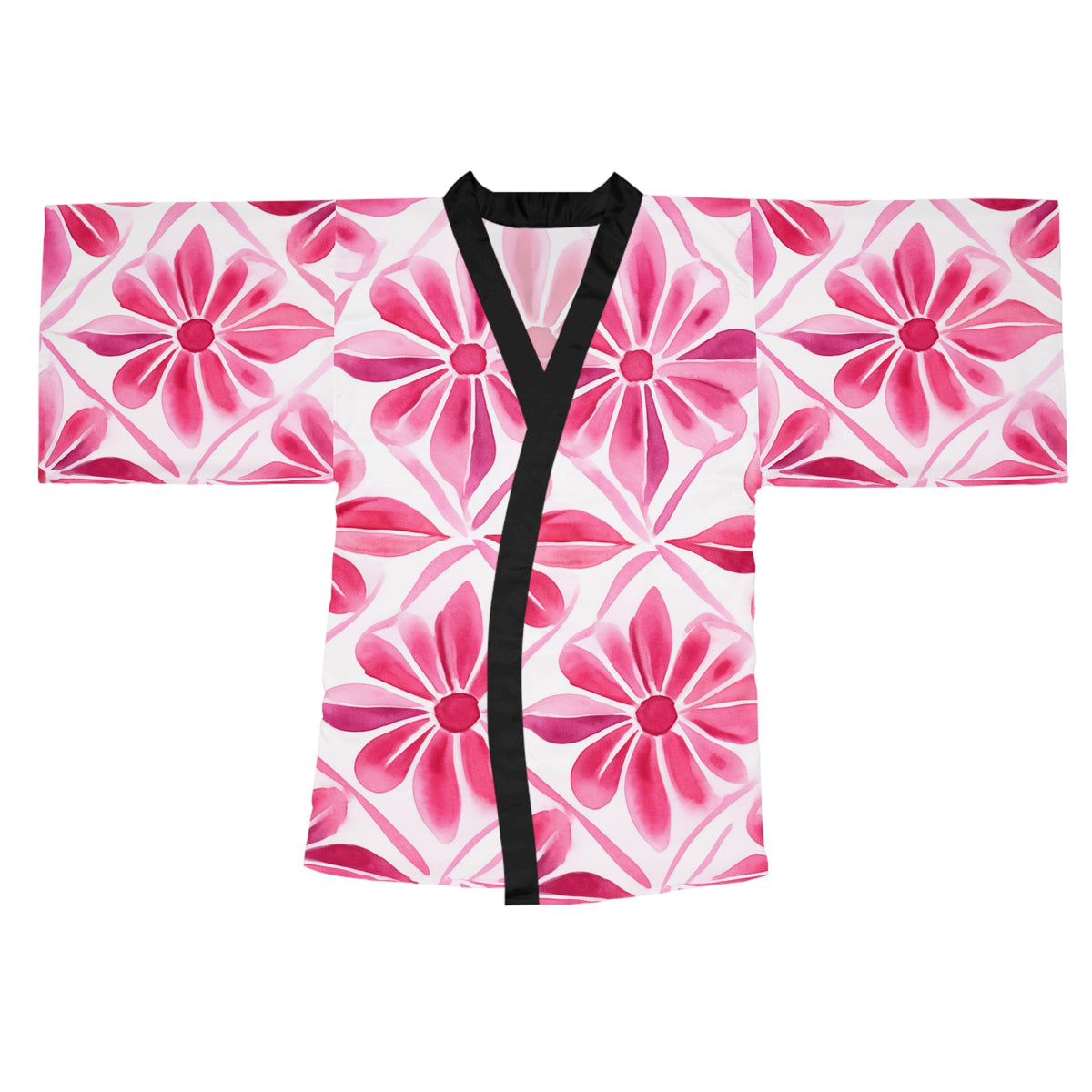 Long Sleeve Kimono Robe (AOP) - NGOWE STORE