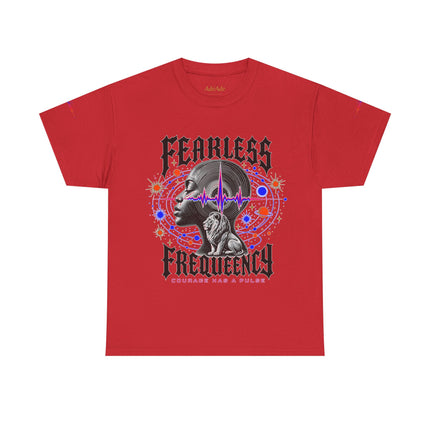 Fearless Frequency Graphic T-Shirt - Unisex Heavy Cotton Tee