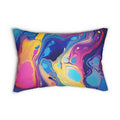 Marble Lumbar Pillow - NGOWE STORE